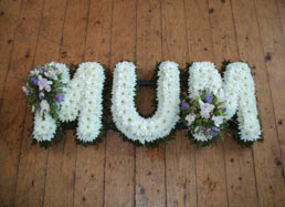 funeral wreath for mum